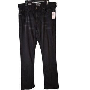 Salvage Supply Co mens Mayhem straight black jeans. #873